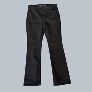 GAP Women's Black Flare Jeans - 6 SHORT